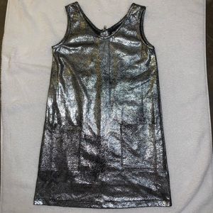 MIA New York Silver Metallic Dress